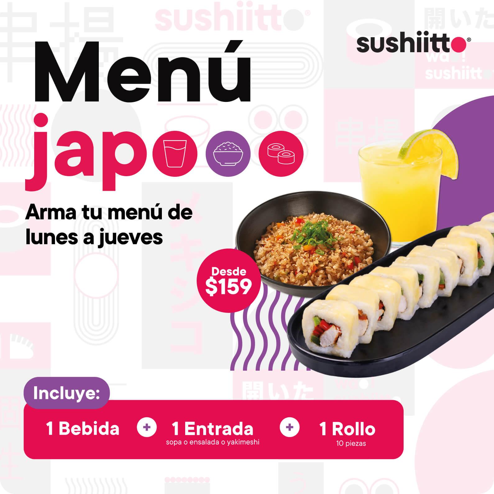 Promoción Menú Japo