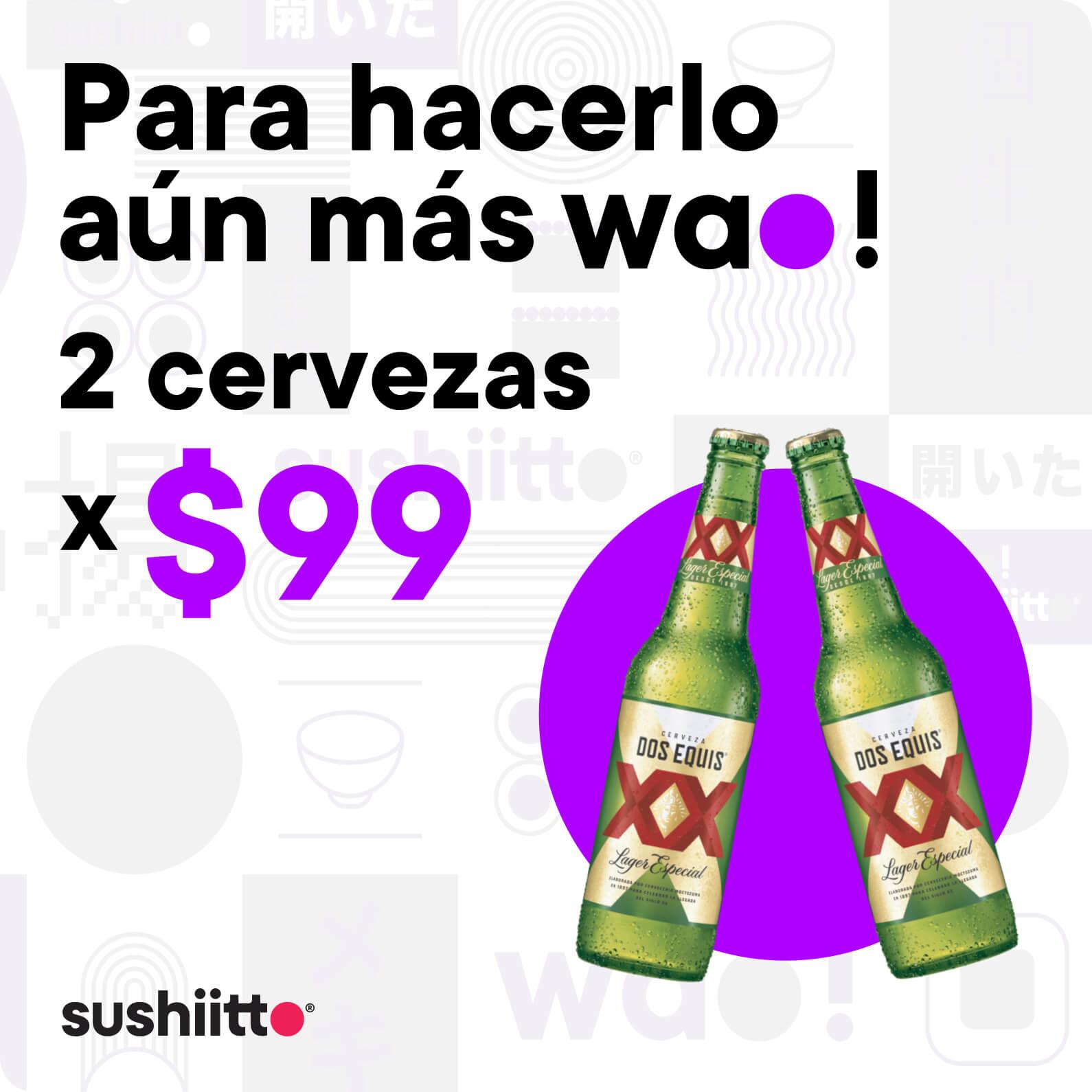 Promoción 2x1 en destilados y coctelería